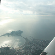 小型航空機散骨
